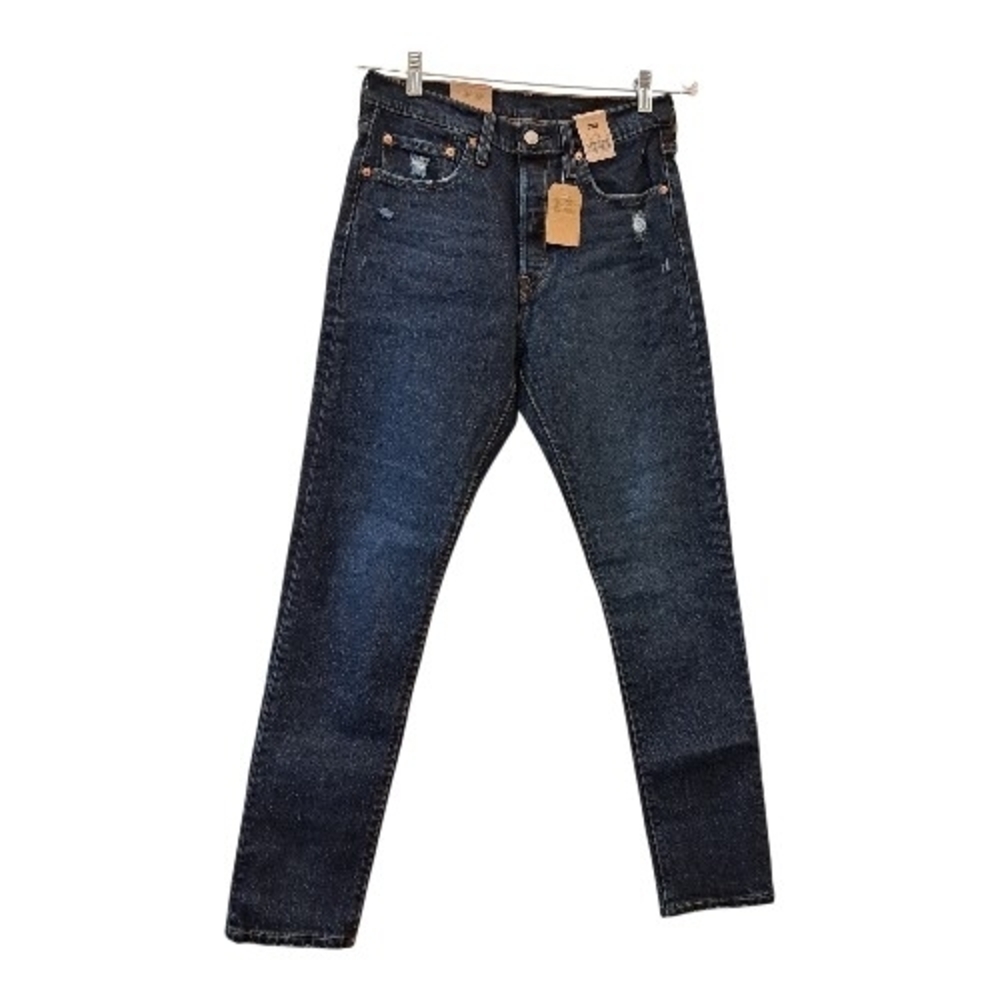 Levi's Women's Dark Blue Skinny distressed Jeans 28×30